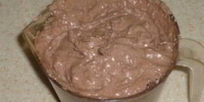 Рецепт крема для шоколадного бисквита