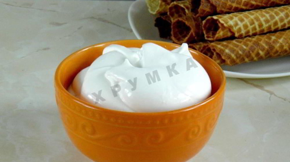 Как приготовить крем для вафельных трубочек