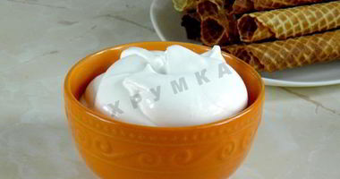 Рецепт Крема для вафельных трубочек