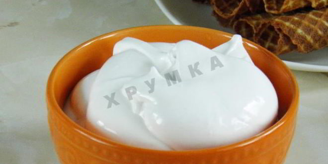 Рецепт крема для вафельных трубочек