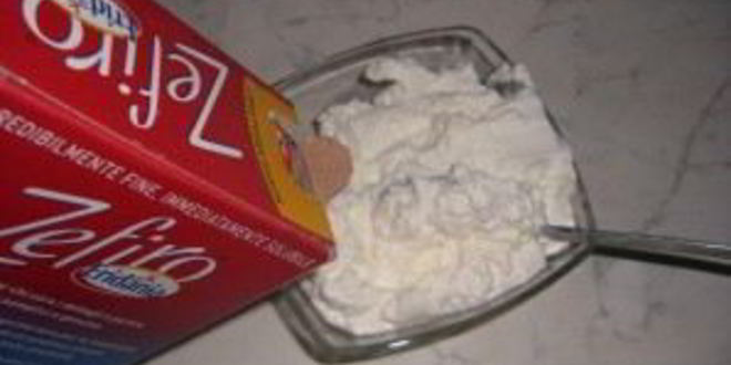 Рецепт крема из рикотты