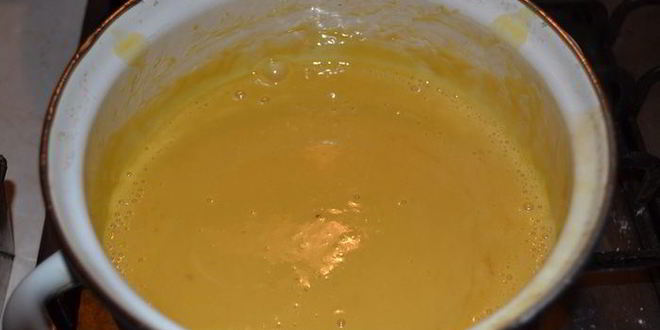 Рецепт крема-карамели с ирисками