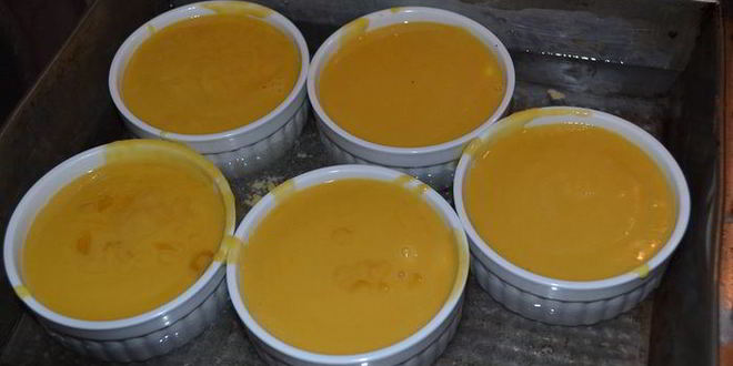 Рецепт крема-карамели с ирисками