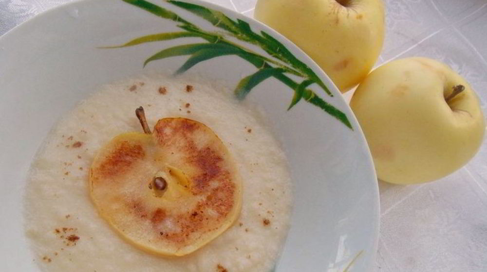 Как приготовить крем яблочный со сливками