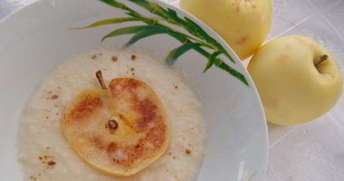 Рецепт Крема яблочного со сливками