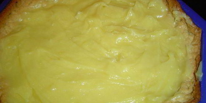 Рецепт кростаты с ягодами и заварным кремом