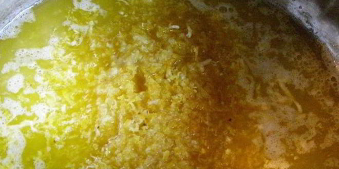 Рецепт лимонного крема и маскарпоне