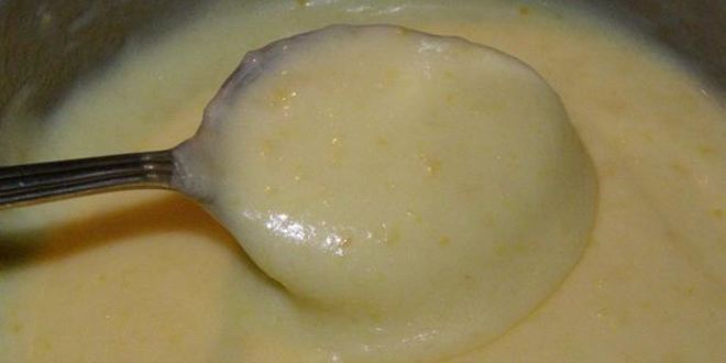 Рецепт лимонного крема и маскарпоне