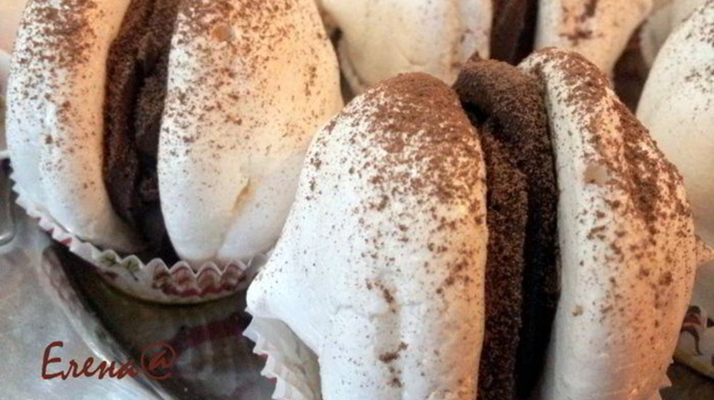 Как приготовить меренги с шоколадным кремом