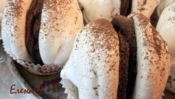 Рецепт Меренг с шоколадным кремом