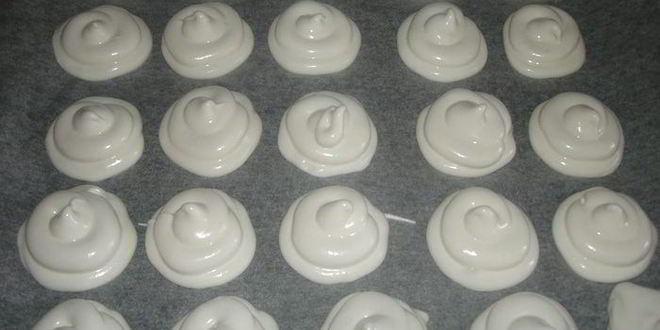 Рецепт меренг с шоколадным кремом