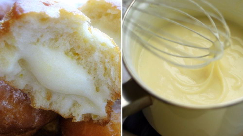 Как приготовить пончики с заварным кремом