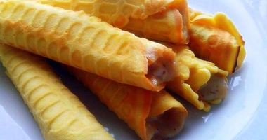 Рецепт Трубочек с заварным кремом и миндалем