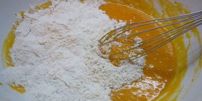 Рецепт тыквенного рулета с карамельным кремом