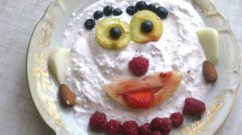 Как приготовить веселый творожный крем для нехочухи