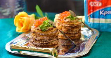 Рецепт Закусочного мини-крепвиля с творожным кремом