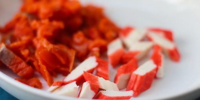 Рецепт закусочного мини-крепвиля с творожным кремом