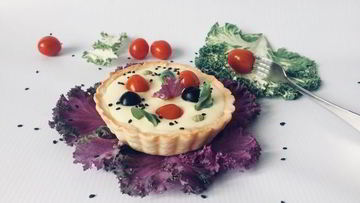 Рецепт Закусочных корзинок с заварным кремом из пармезана