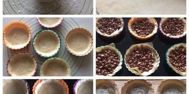 Рецепт закусочных корзинок с заварным кремом из пармезана