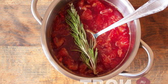 Рецепт апельсинового мармелада