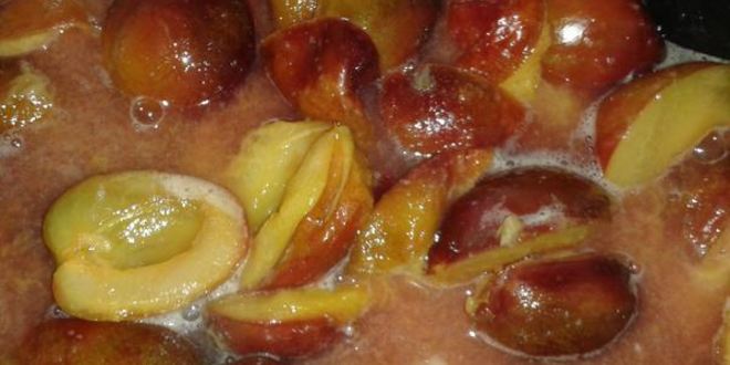 Рецепт сливового мармелада с лимонным ароматом