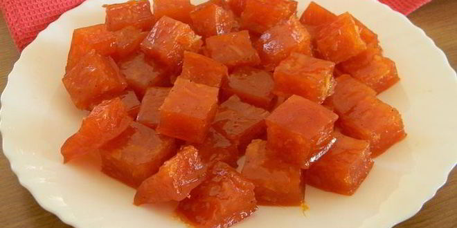 Рецепт томатна-фруктового мармелад