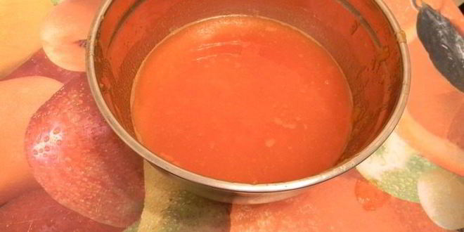 Рецепт томатна-фруктового мармелад