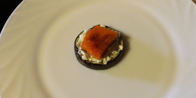 Рецепт мильфея из овощей и сыра