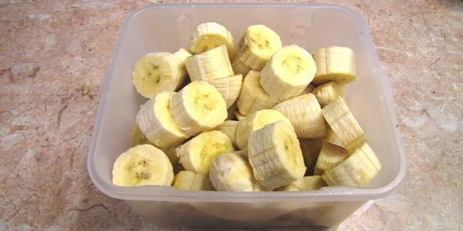 Рецепт бананового мороженого