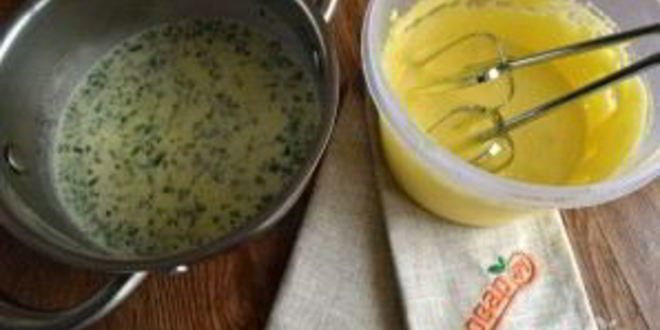 Рецепт базиликового мороженого