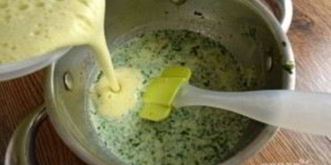 Рецепт базиликового мороженого