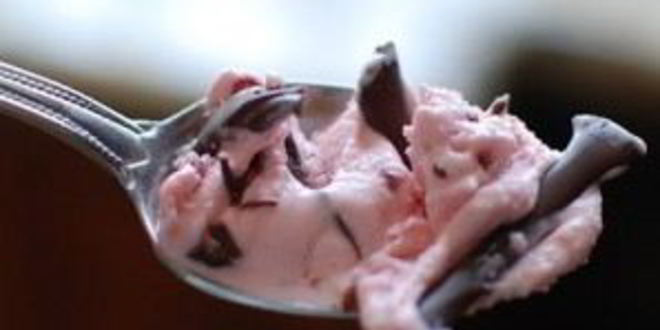 Рецепт десерта из мороженого