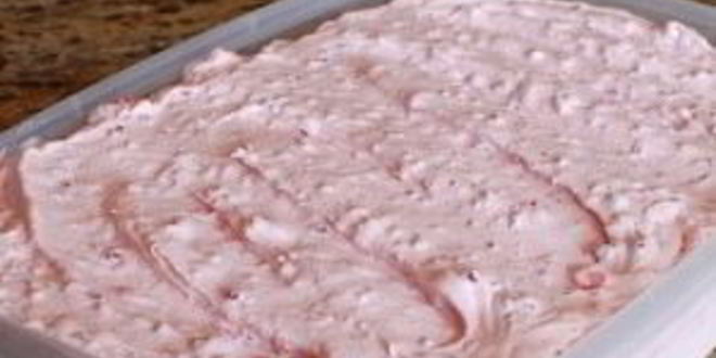 Рецепт десерта из мороженого