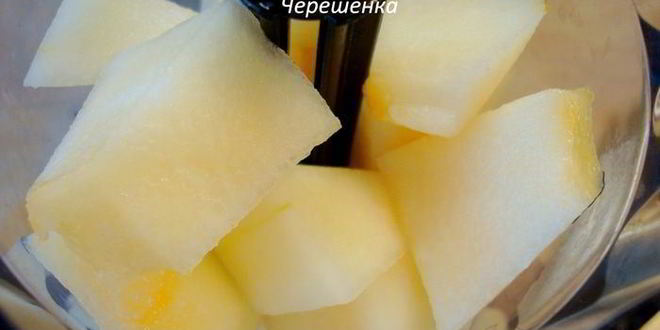 Рецепт дынно-бананового мороженое