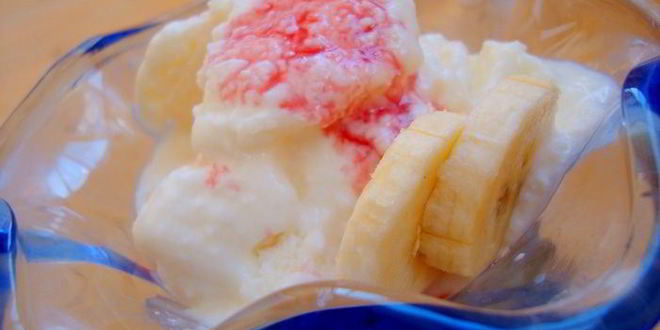 Рецепт дынно-бананового мороженое