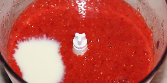 Рецепт клубничного мороженого