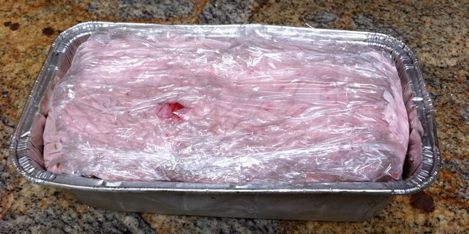 Рецепт клубничного торта-мороженого