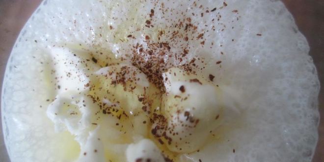 Рецепт коктейля из мороженого с корицей и имбирем