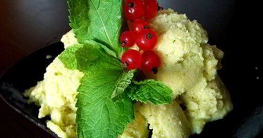 Рецепт Мороженого из авокадо и лаймов