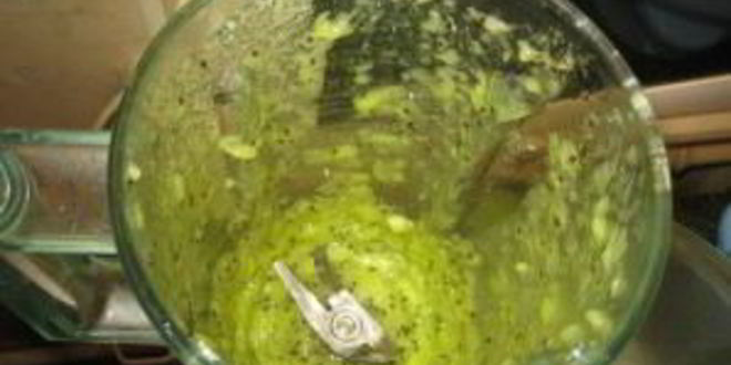 Рецепт мороженого из киви