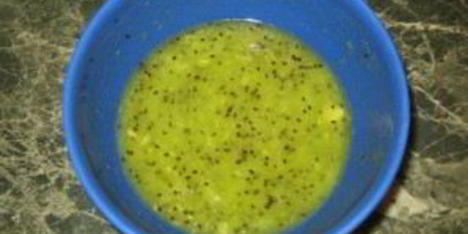 Рецепт мороженого из киви