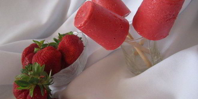 Рецепт мороженого клубничного