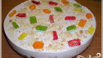 Рецепт Торта-мороженого зефирное лакомство