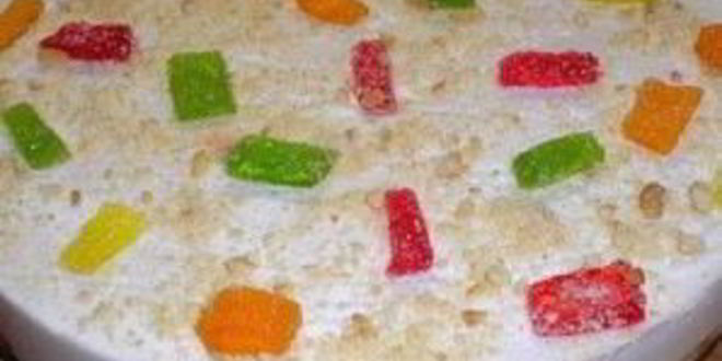 Рецепт торта-мороженого зефирное лакомство