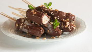 Рецепт Эскимо Бананы в шоколаде