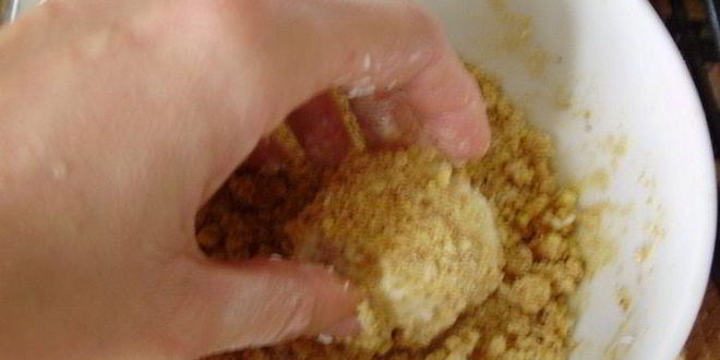 Рецепт жареного мороженого