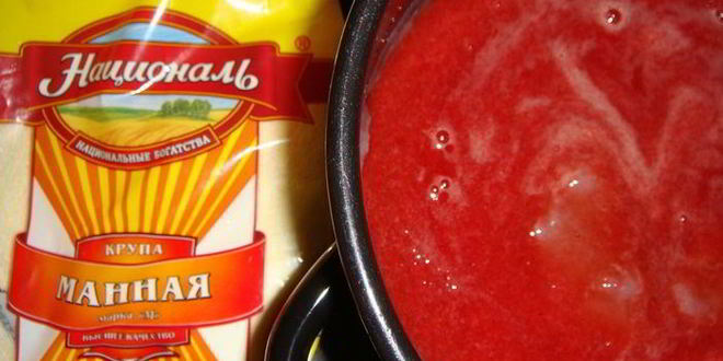 Рецепт клубничного мусса