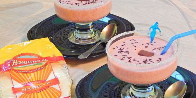 Рецепт клубничного мусса