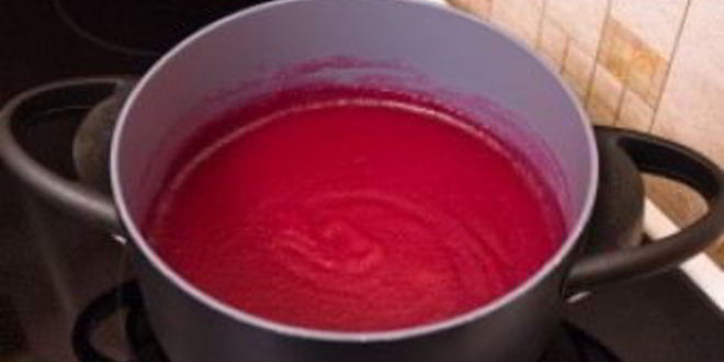 Рецепт клюквенного мусса