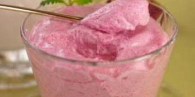 Рецепт клюквенного мусса